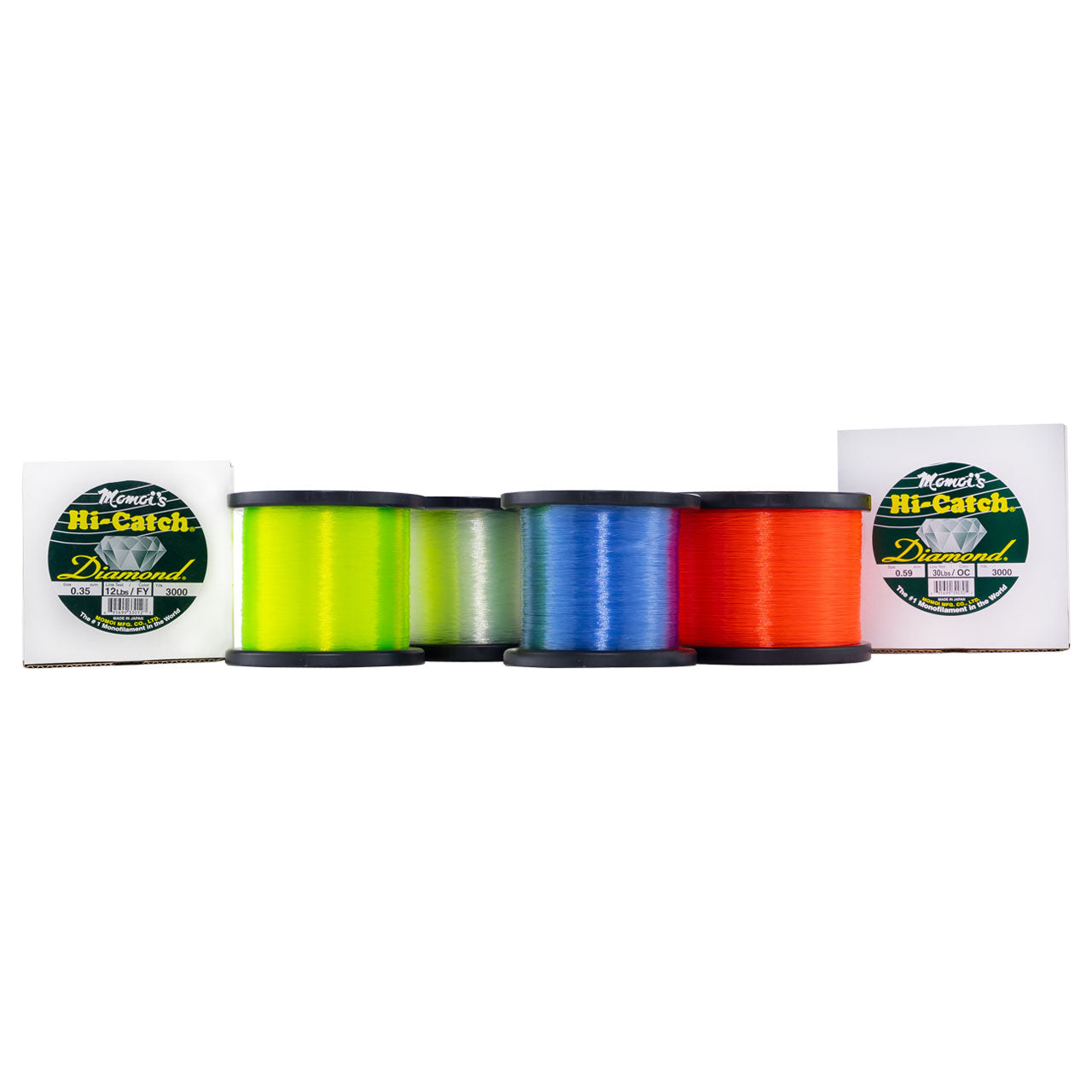 Momoi’s Hi-Catch Diamond Monofilament Line 1000 Yards