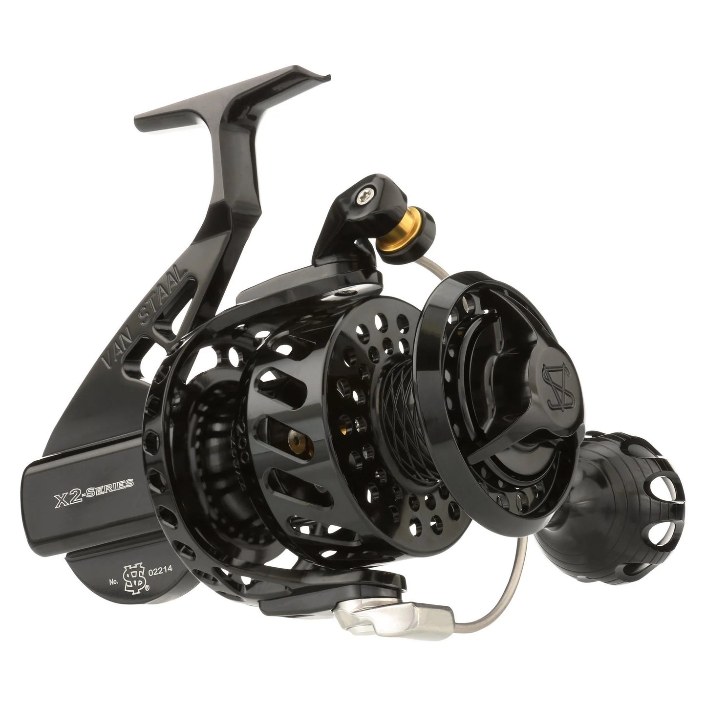 Van Staal VSX2 Bailed Black Spinning Reel