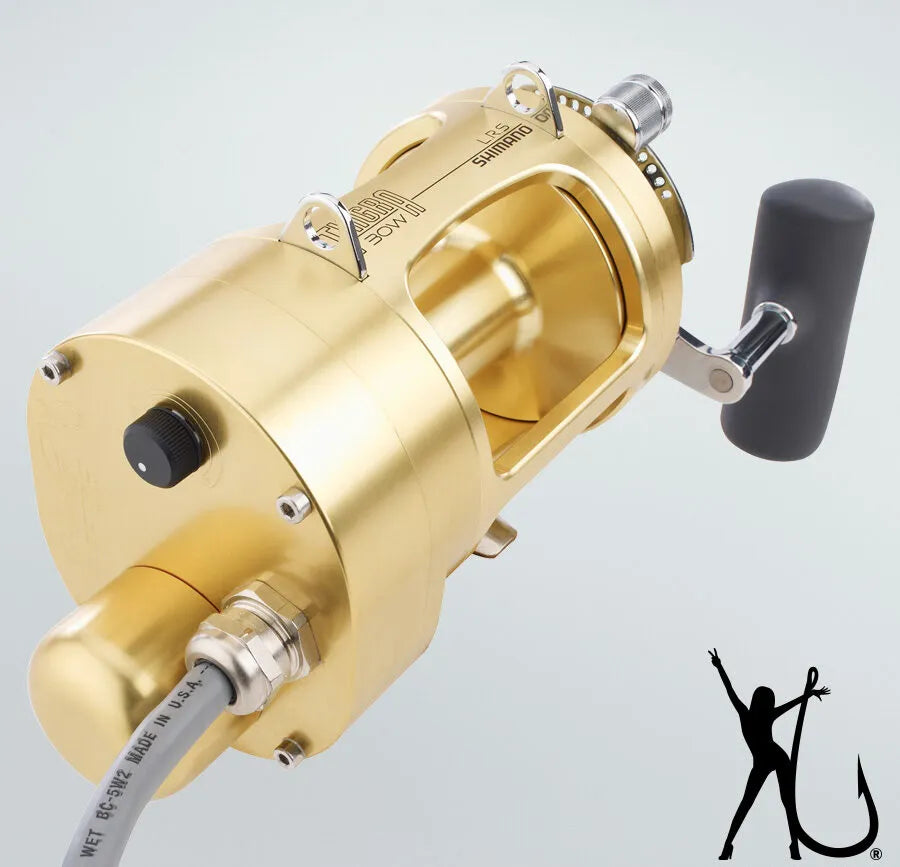 Hooker Electric Shimano Tiagra 30WLRSA Standard Reel