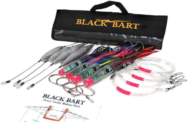 Black Bart Rigged Heavy Pack 50-80lb Tackle