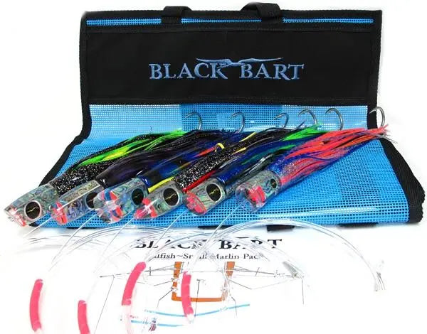 Black Bart Small Billfish Rigged Pack 30-50lb. Tackle