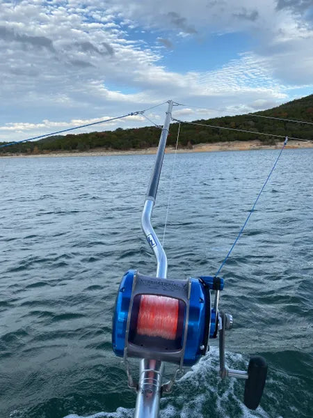 7.5' Carbon Fiber Dredge Boom Fully Rigged