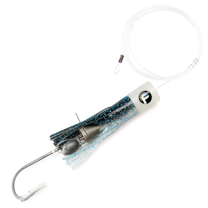 Mini Soft Head 4" Flat Ballyhoo Pre-Rigged