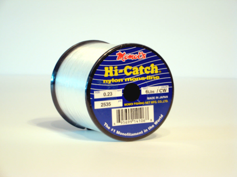 Momoi’s Hi-Catch Nylon Monofilament Line 1lb Spools