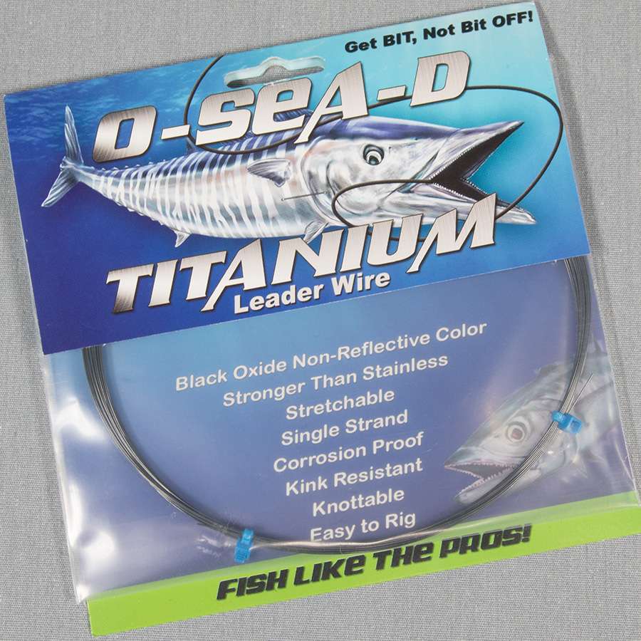 O-SEA-D Titanium Leader Wire 30lb