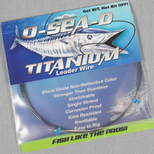 O-SEA-D Titanium Leader Wire 30lb
