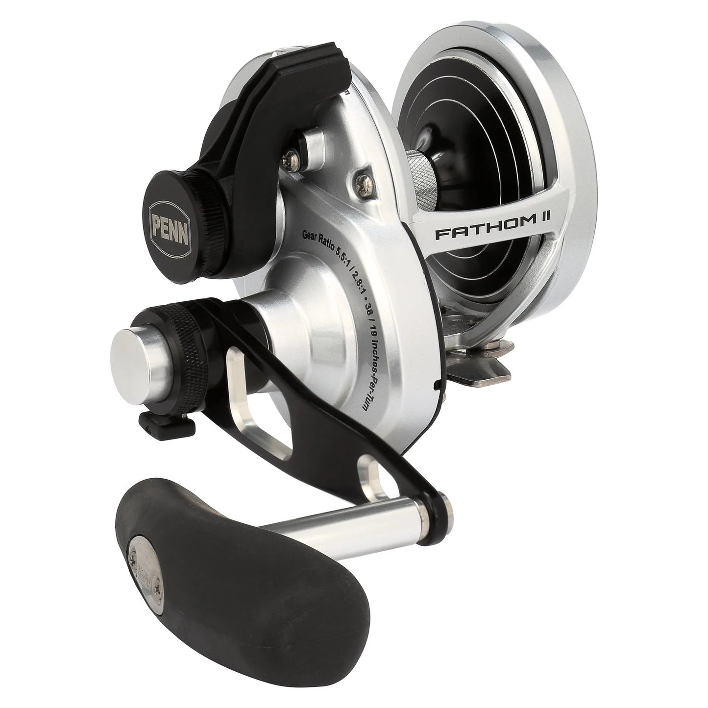Penn Fathom II Lever Drag 2-Speed Conventional Reel