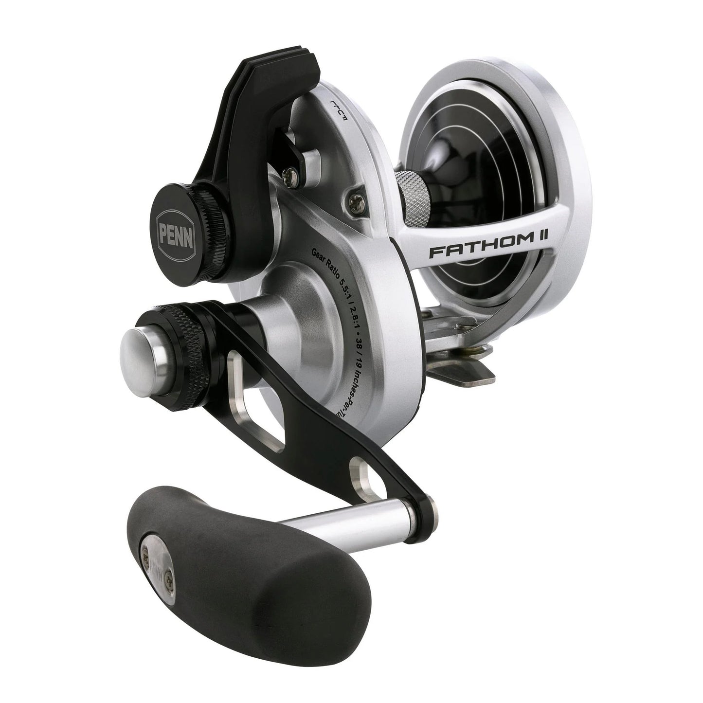 Penn Fathom II Lever Drag 2-Speed Conventional Reel