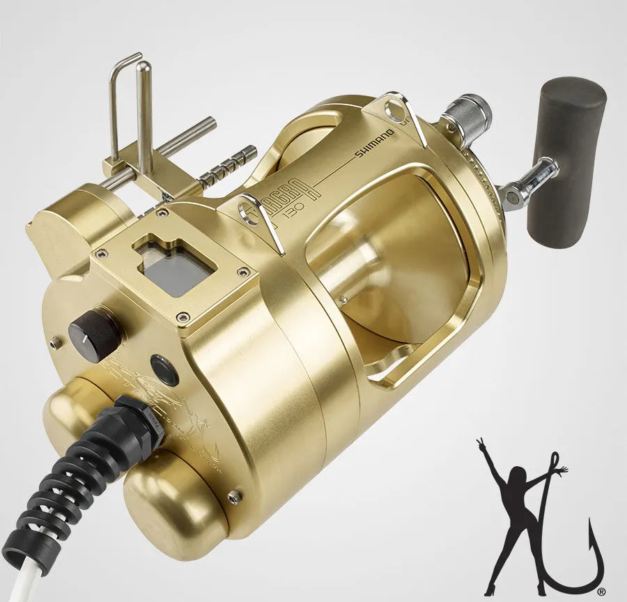 Hooker Electric Shimano Tiagra 130A Dual Motor Autostop Reel