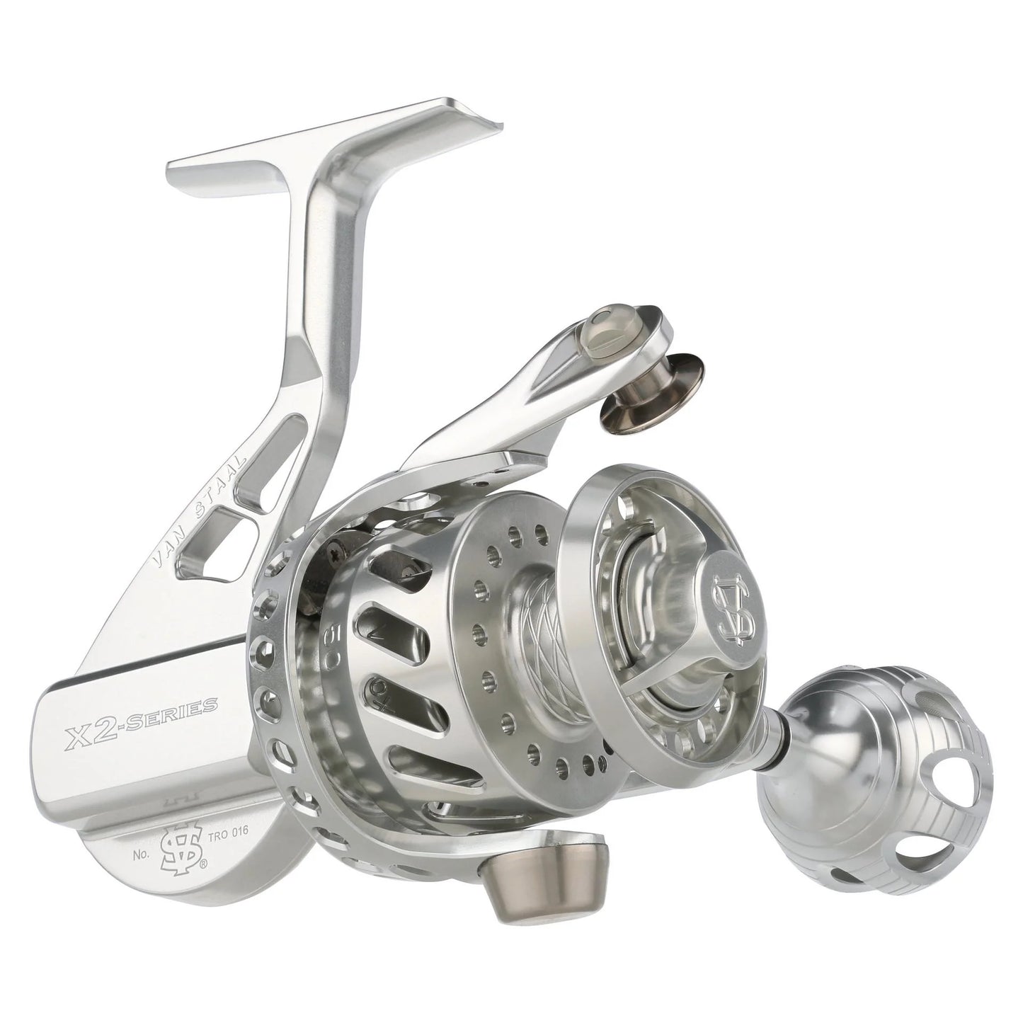 Van Staal VSX2 Bail-Less Silver Spinning Reel