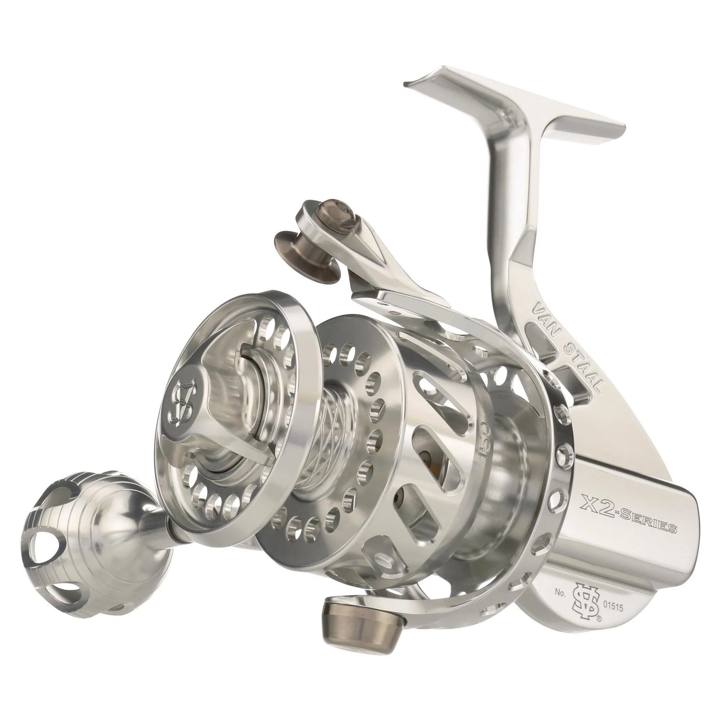 Van Staal VSX2 Bail-Less Silver Spinning Reel
