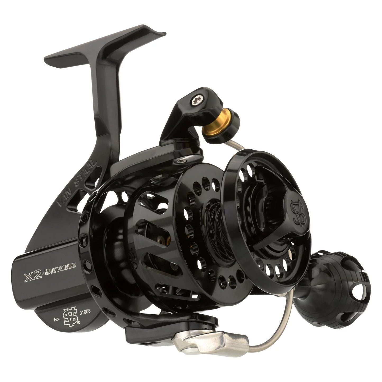 Van Staal VSX2 Bailed Black Spinning Reel