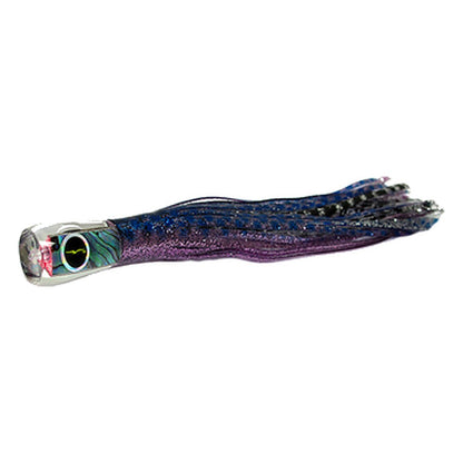 Black Bart Bully micro lure in Purple Blue Dot/Silver Tiger