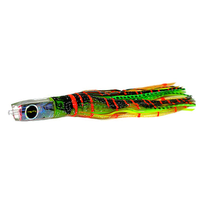 Black Bart Demon micro lure in Brown Orange/Green Chartreuse