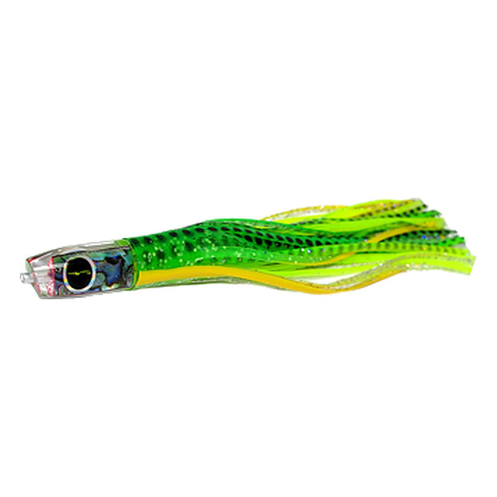 Black Bart Demon micro lure in Green Dot/Green Chartreuse
