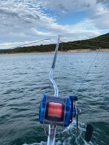 7.5' Carbon Fiber Dredge Boom Fully Rigged