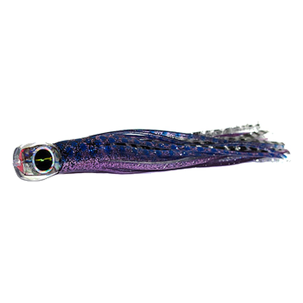 Black Bart Zen micro lure in Purple Blue Dot/Silver Tiger